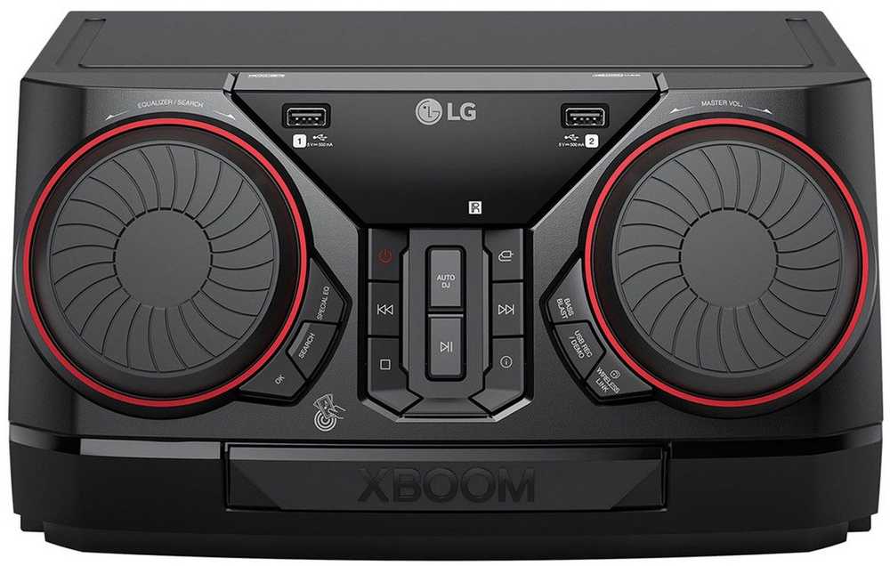 Muzikinis centras LG CK43N.DEUSLLK home garso sistema Home audio mini system 300 W Juodas