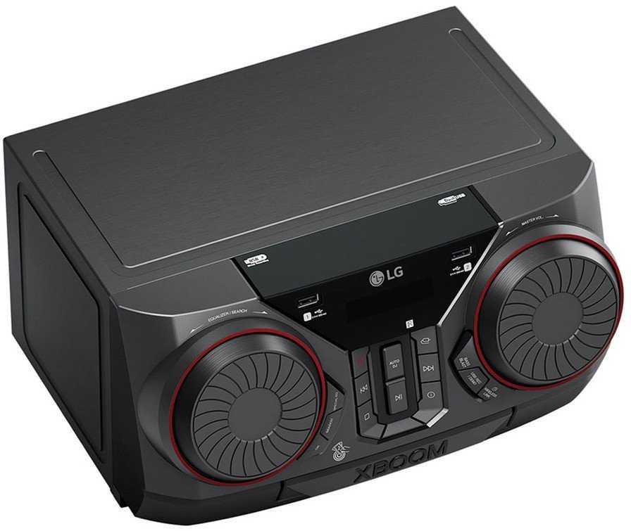 Muzikinis centras LG CK43N.DEUSLLK home garso sistema Home audio mini system 300 W Juodas