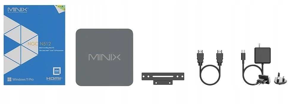 Mini kompiuteris Minix N512 i5 12600h 16GB 1TB Windows 11 Pro
