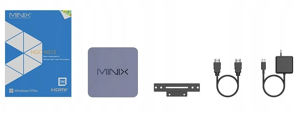 Mini kompiuteris Minix N512 i5 12600H 16GB 512GB Windows 11 Pro