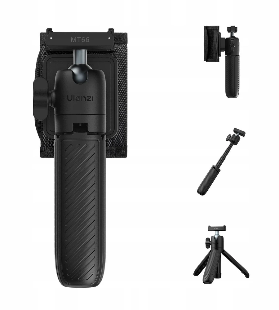 Ulanzi Mini Statyw Kijek Selfie Laikiklis Na Kuprinė Dji Action 5 Pro 4 3 / Ulanzi / Mt66