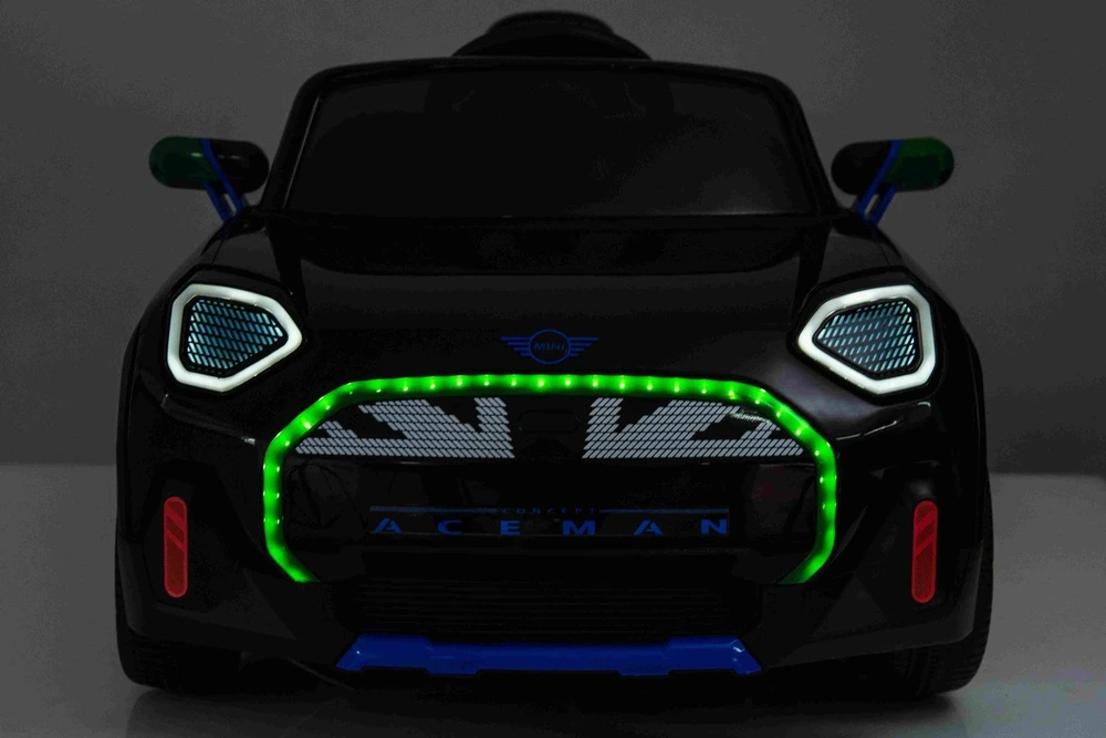 Elektromobilis Mini Concept Aceman, Juodas