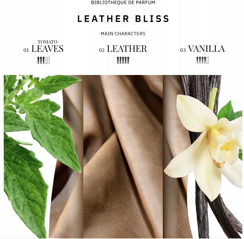 Bibliotheque De Parfum Leather Bliss parfuminio vandens purškiklis 16ml