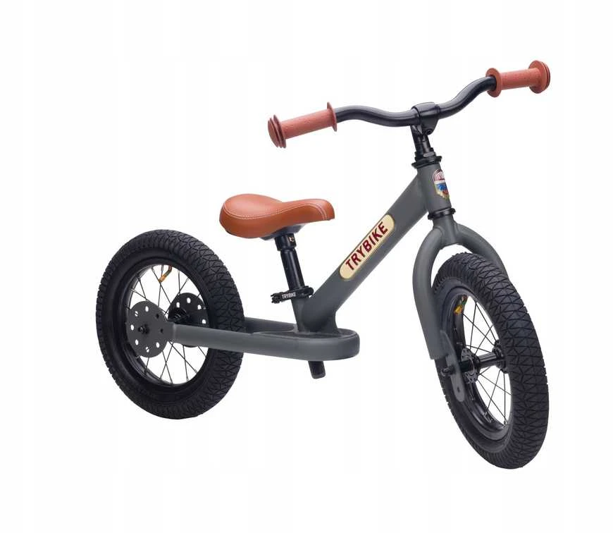 Trybike - 2 plieniniai ratai - antracito pilka (30TBS-2-GRY)