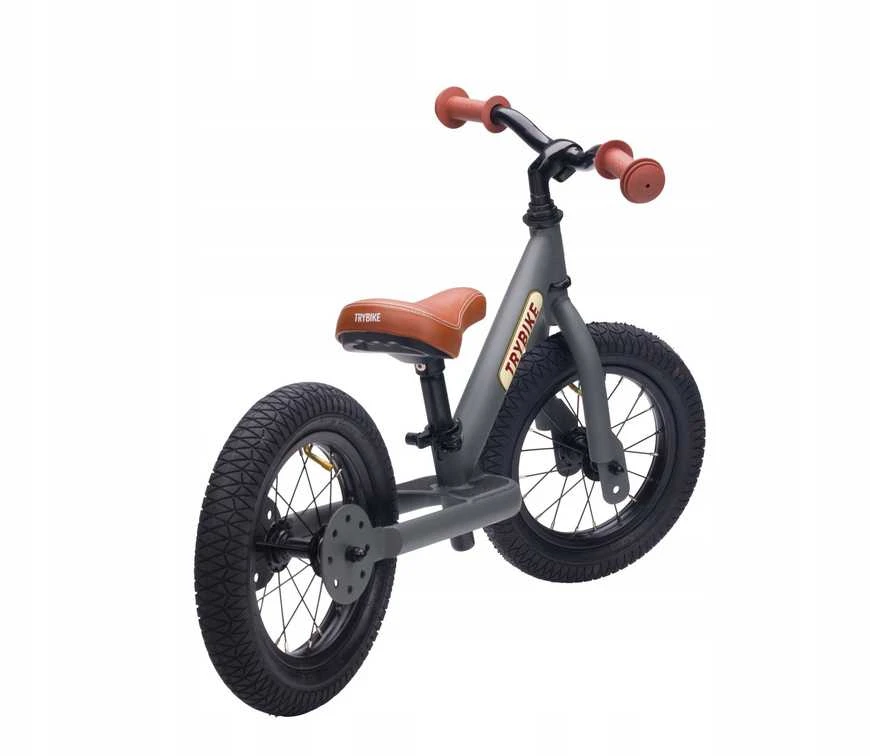 Trybike - 2 plieniniai ratai - antracito pilka (30TBS-2-GRY)