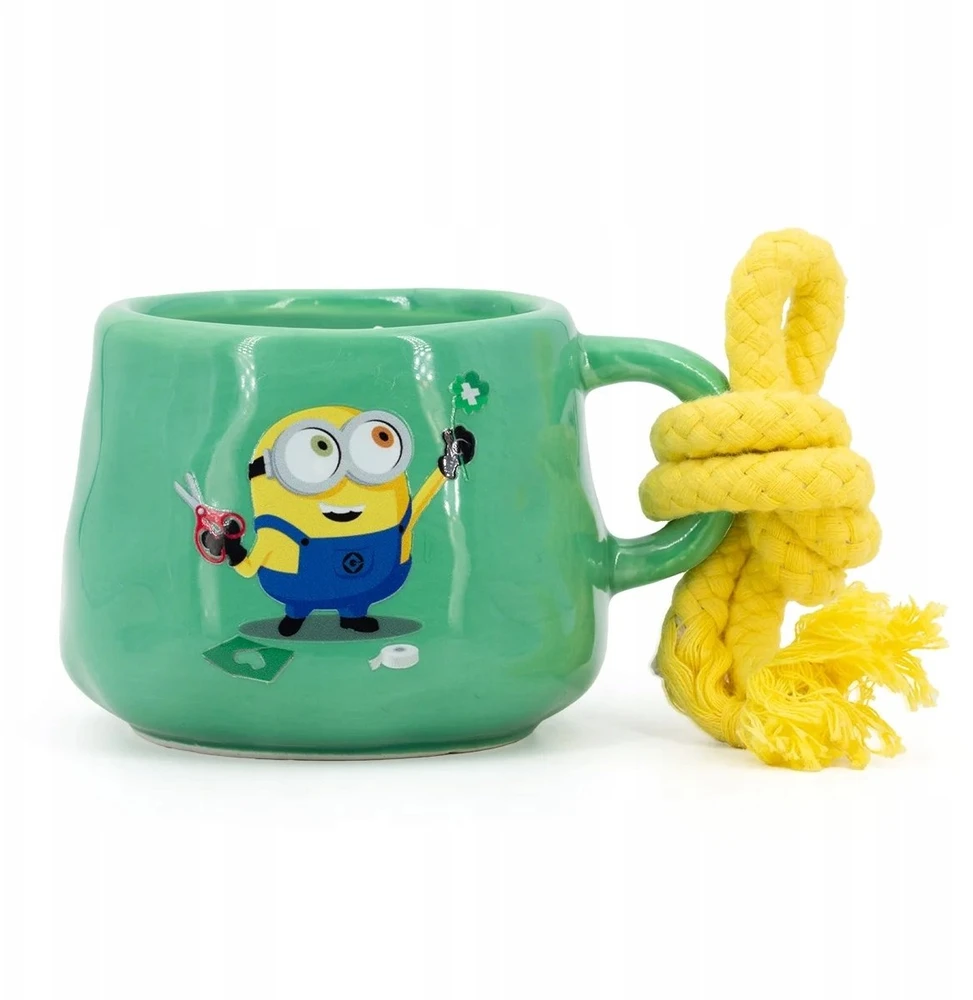 „Minions“ kvapioji žvakė puodelyje su Bobo virvele - 200 g