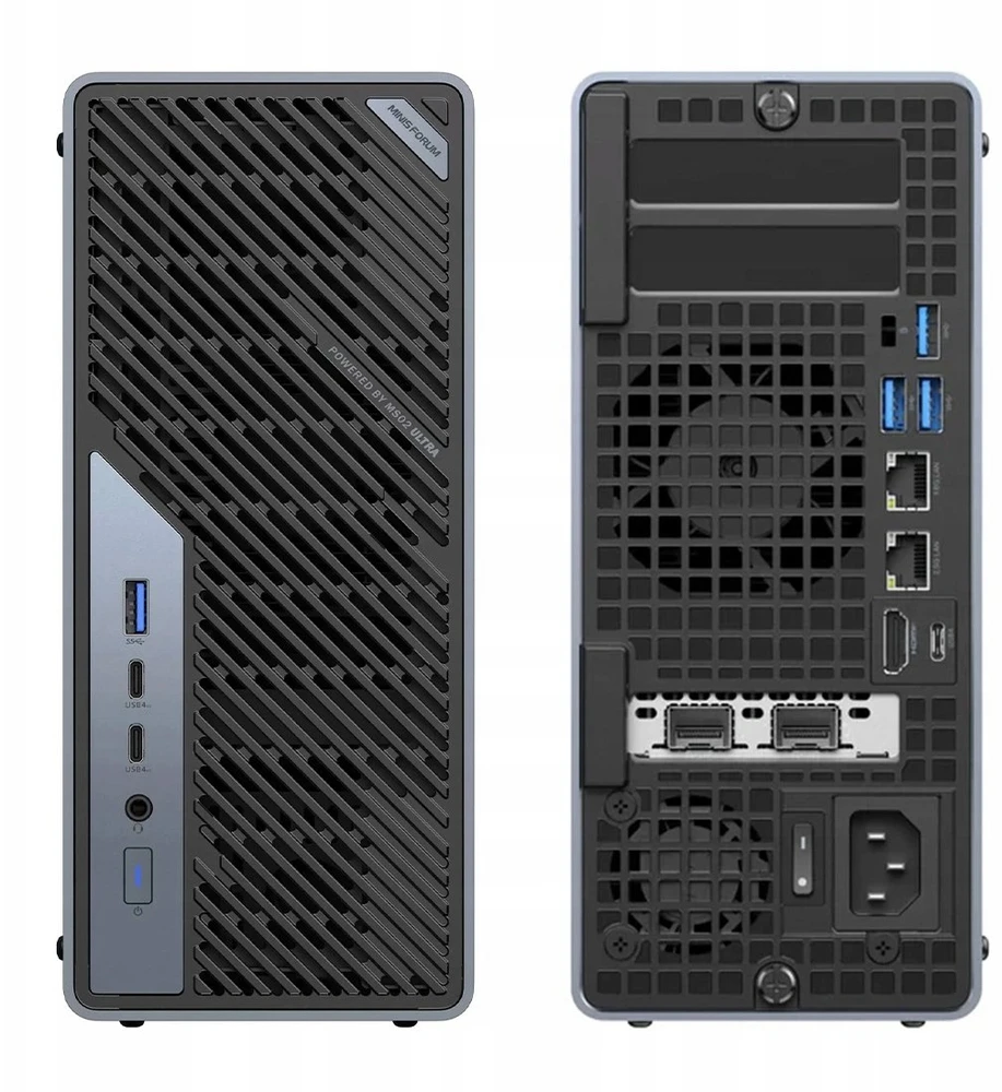 Minis Forum MINI FORUMAS 02 Itin Mini PC Intel Core Ultra 9 285HX CPU, b