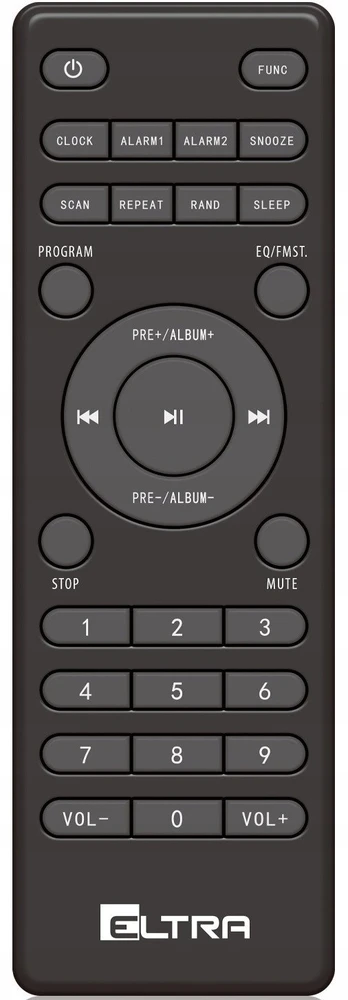 Eltra Muzikinis centras jowisz bt cd usb juoda