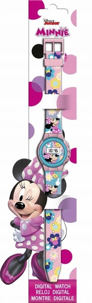 Laikrodis Kids Euroswan Hiszpania Minnie KE02 ECOMN4443 rožinis