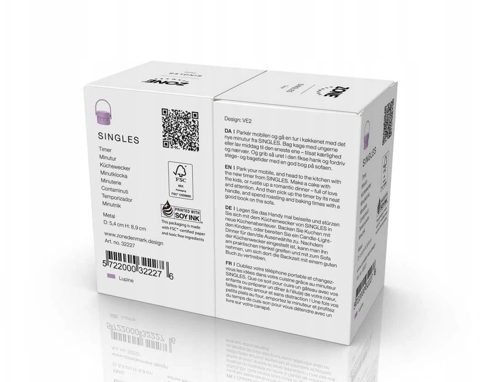 Minutnik Zone Singles Lupine Violetinė (32227)