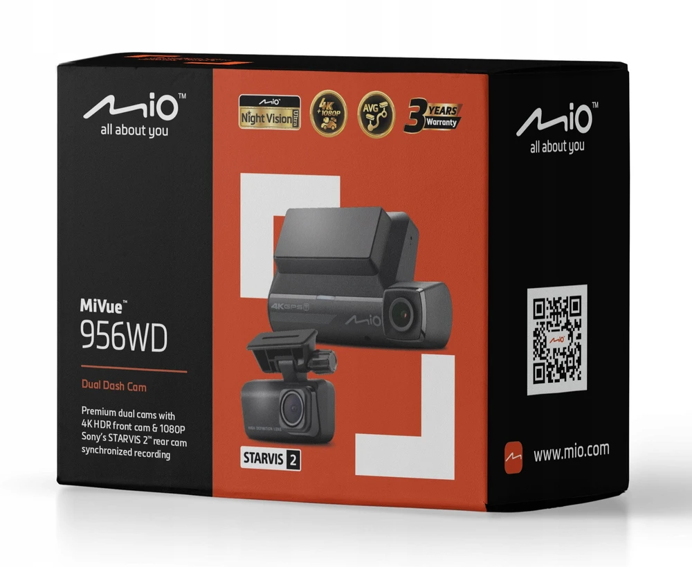 Mio MiVue 956WD Dash Cam | GPS | Wi-Fi