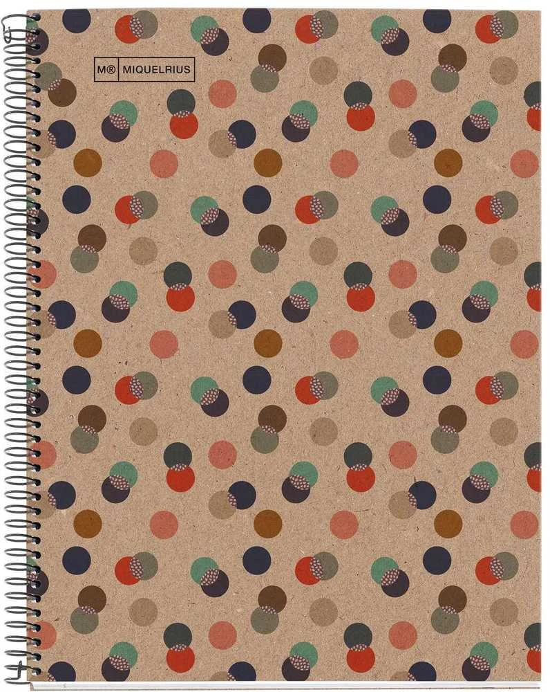MIQUELRIUS Miquelrius Bloknotas CONFETTII Recy. A4 80 kartka