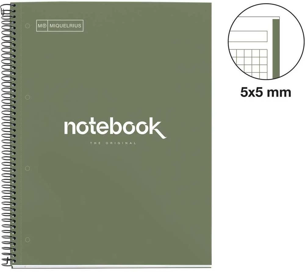 MIQUELRIUS Miquelrius blok notatek KHAKI A4 90G kartka