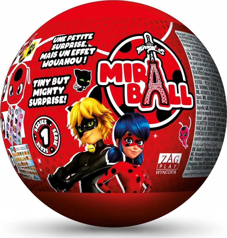Pliušinis žaislas MIRACULOUS Miraball, M14025