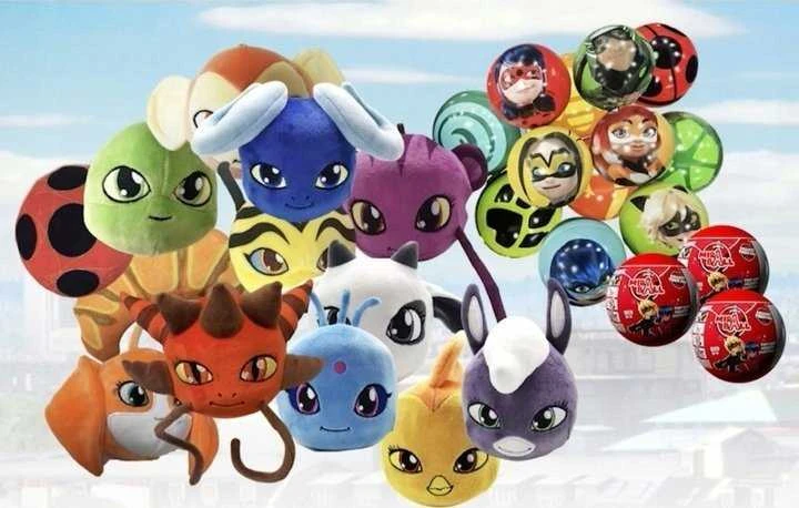 Pliušinis žaislas MIRACULOUS Miraball, M14025