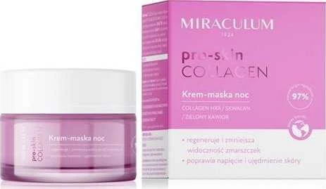 Miraculum Pro-Skin Anti-Wrinkle Night Kremas-Mask naktinis veido kremas-kaukė, 50 ml