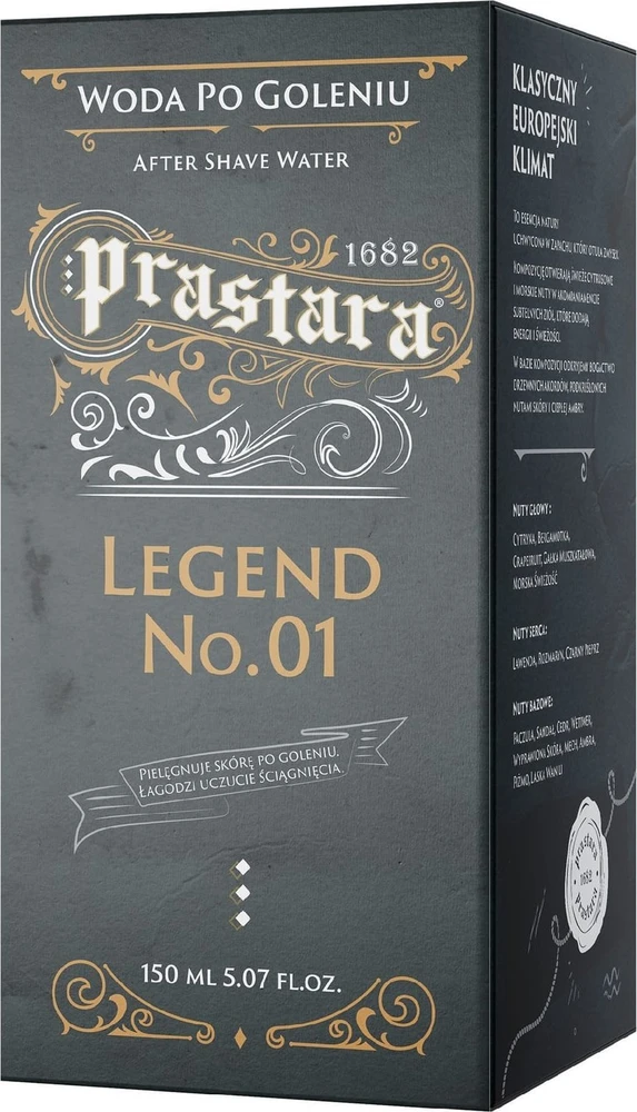 Miraculum PRASTARA LEGEND Nr. 01 losjonas po skutimosi 150 ml