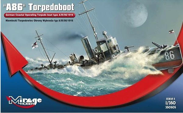 Mirage Modele MIRAGE A86 Torpedowiec t yp A/III/56/1916