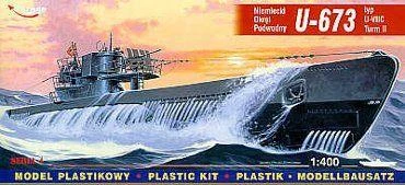 Mirage Modele „Mirage German Submarine U-673 Type VIIC Turm II“ (40412)