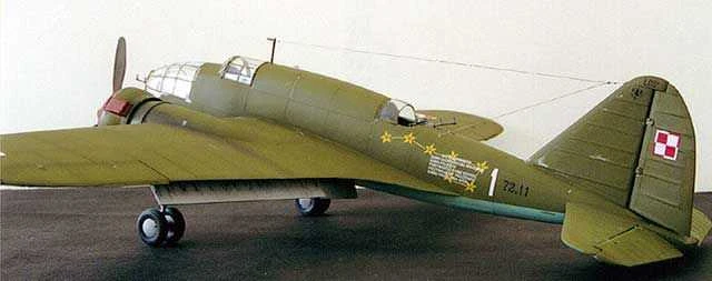 Mirage PZL37 A Łoś Bomber (48131)
