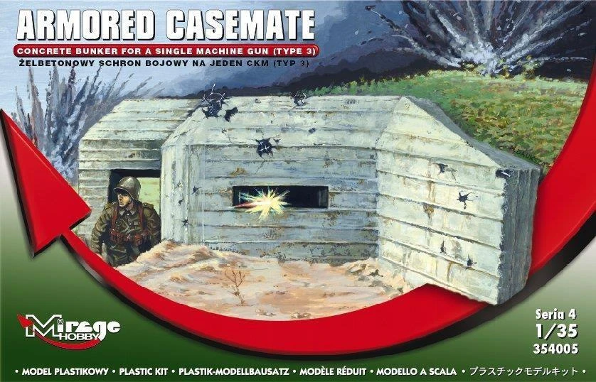 Mirage Plastikinis modelis Combat pastogė