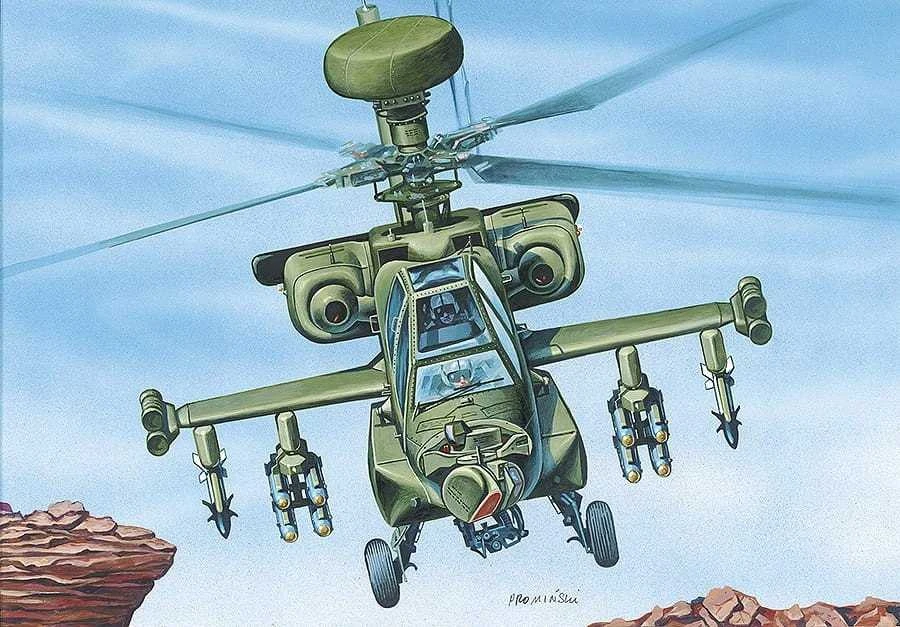 Mirage Modele Mirage WAH-64 puolimo malūnsparnis