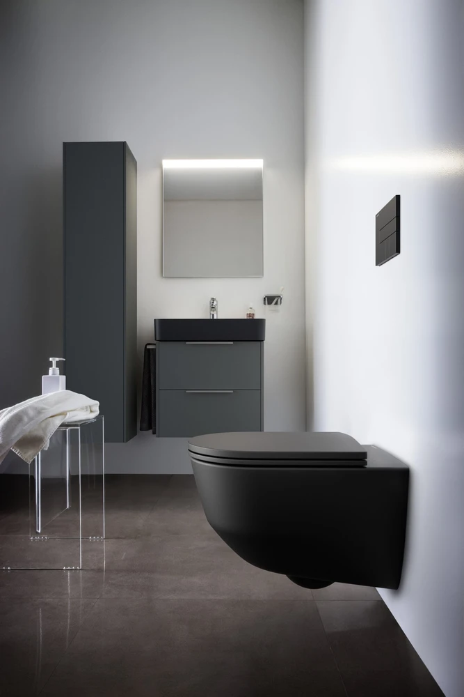 Laufen UNITAZAS PAKABINAMAS PRO 53 Juodas