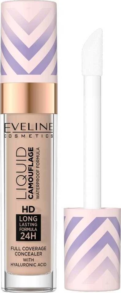 Miss Sporty Eveline Cosmetics Liquid Camouflage HD Full Coverage Maskuoklis 06 Medium rusvai gelsvas, 7.5 ml