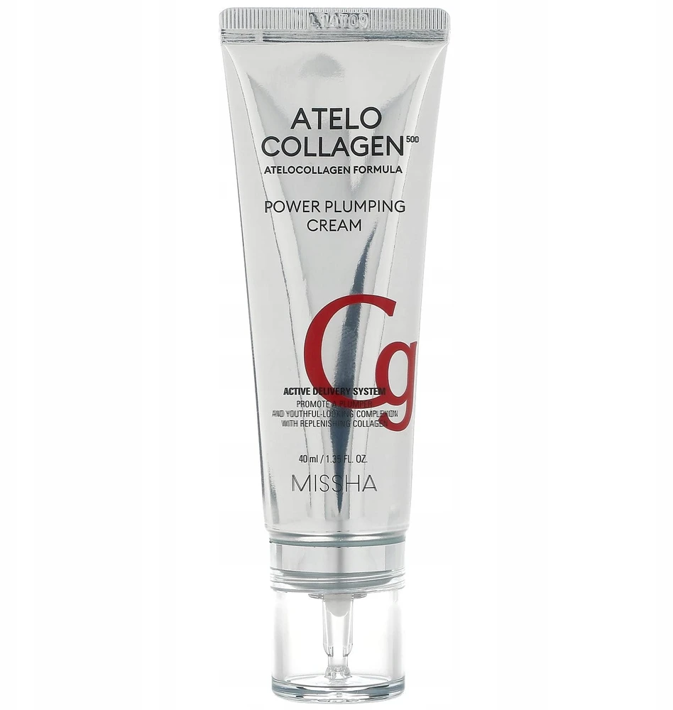 Missha Atelo Collagen 500 Power Plumping Kreminis stangrinamasis veido kremas, 40 ml