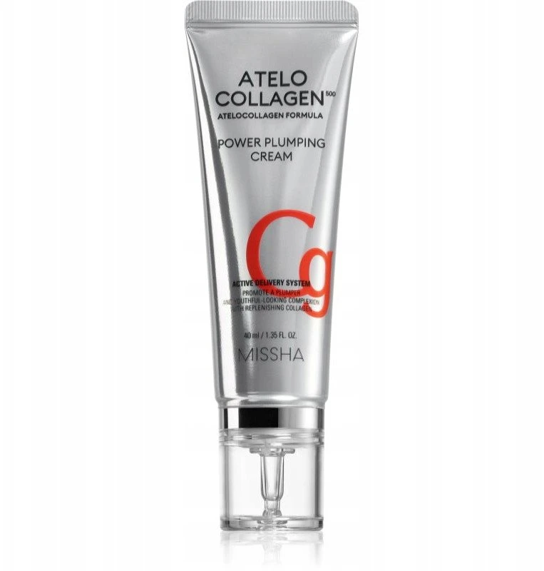 Missha Atelo Collagen 500 Power Plumping Kreminis stangrinamasis veido kremas, 40 ml