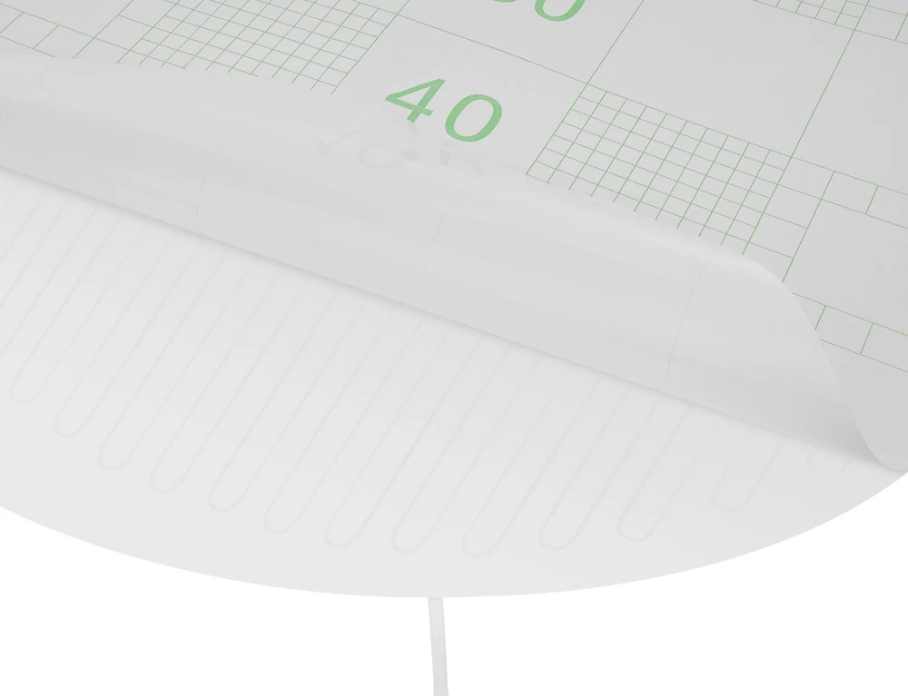 Mission Mata Šildomasis kilimėlis nuo garų po veidrodžiu 50 cm (MA folia pod lustro koło 50)