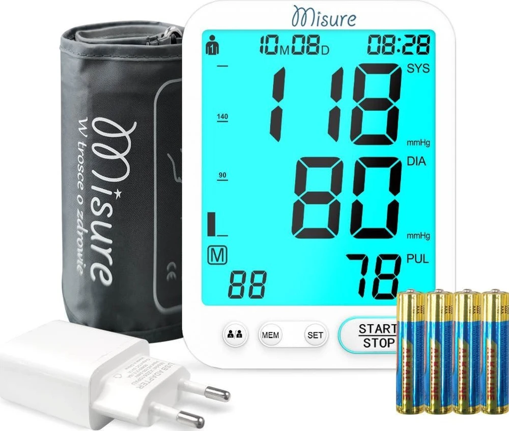 Misure MI Med 7 žasto kraujospūdžio matuoklis