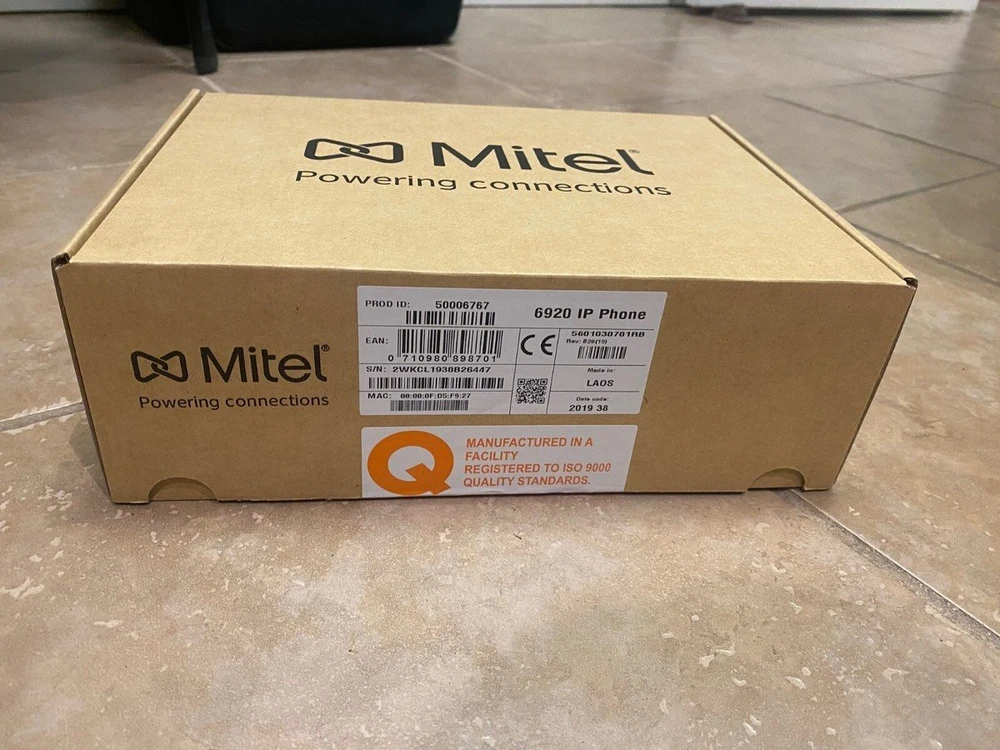 Carruzzo IP Phone Mitel 6920w – VoIP – SIP, 18 lines