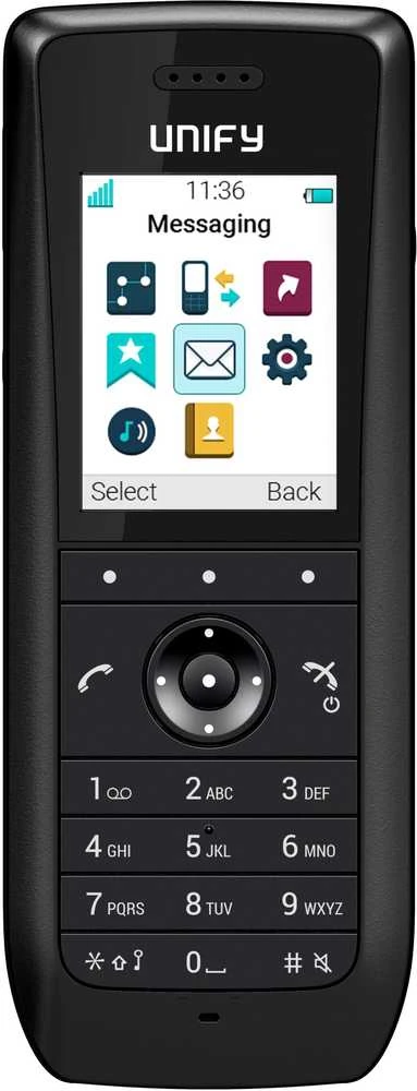 Unify MITEL OpenScape WLAN telefono WL4 Plus ragelis