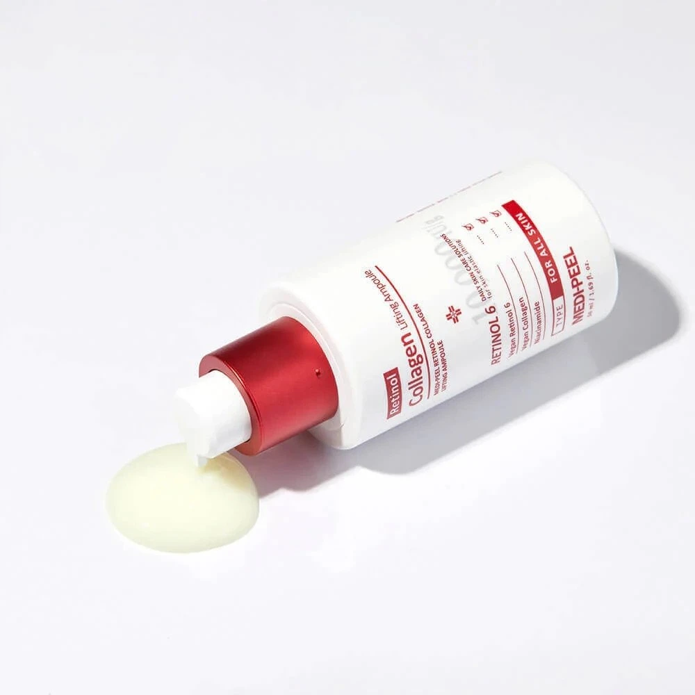 Medi-Peel MEDI-PEEL Retinol Collagen Lifting Ampoule 50 ml Veido serumas