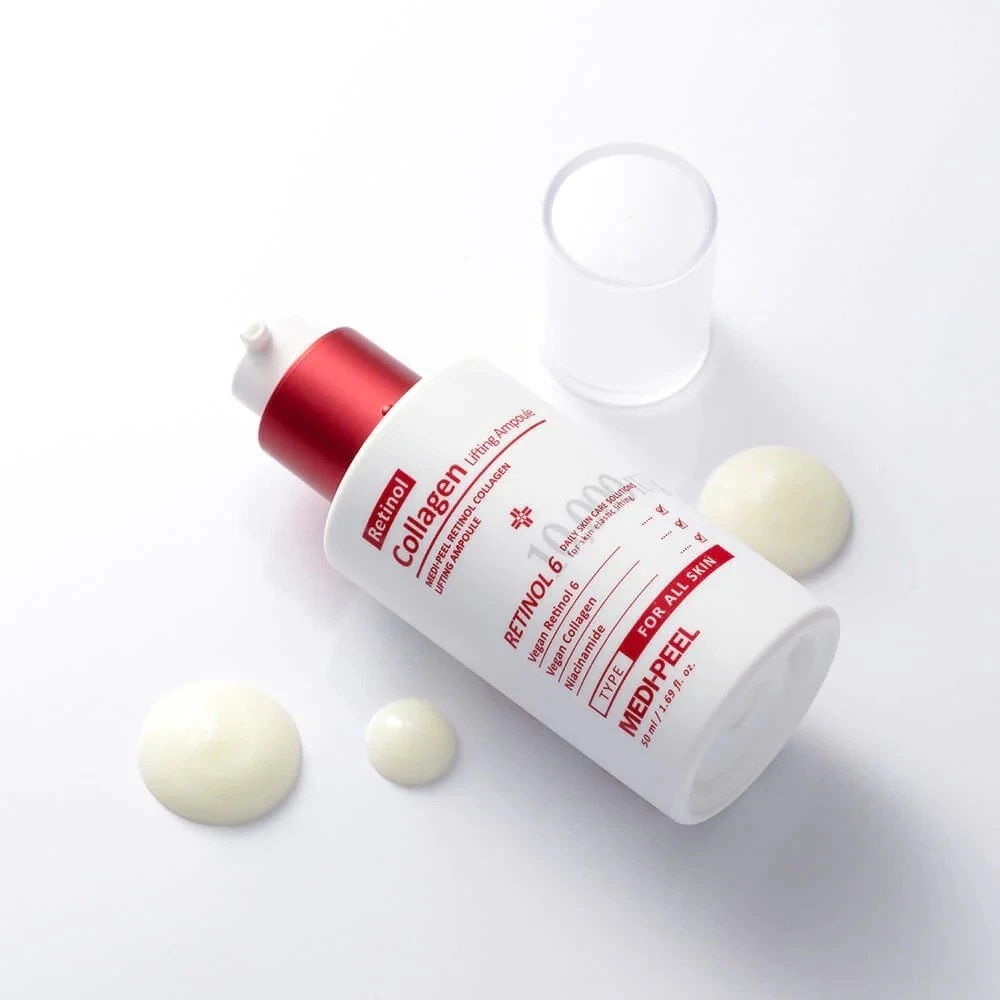 Medi-Peel MEDI-PEEL Retinol Collagen Lifting Ampoule 50 ml Veido serumas