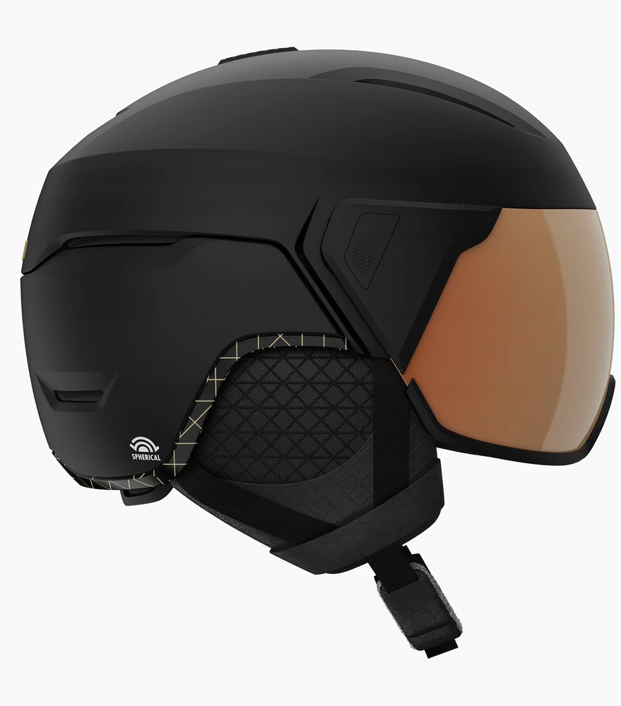MIVIDA GIRO ARIA SPHERICAL žieminis šalmas, matinės juodos spalvos, S dydis (52-55,5 cm)
