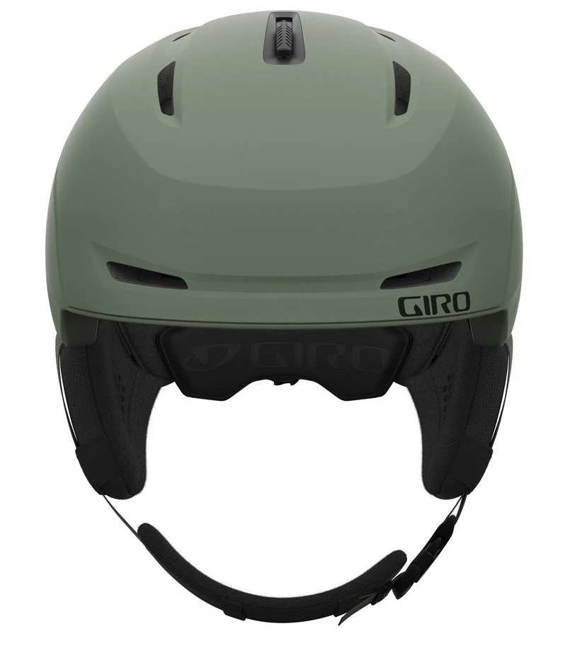 MIVIDA GIRO NEO žieminis šalmas matinės žalios spalvos S dydis (52-55,5 cm) (NAUJIENA 2024/2025)