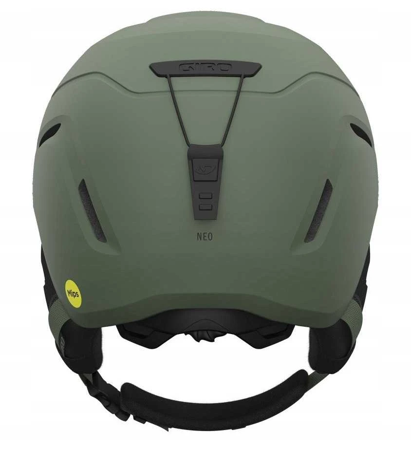 MIVIDA GIRO NEO žieminis šalmas matinės žalios spalvos S dydis (52-55,5 cm) (NAUJIENA 2024/2025)