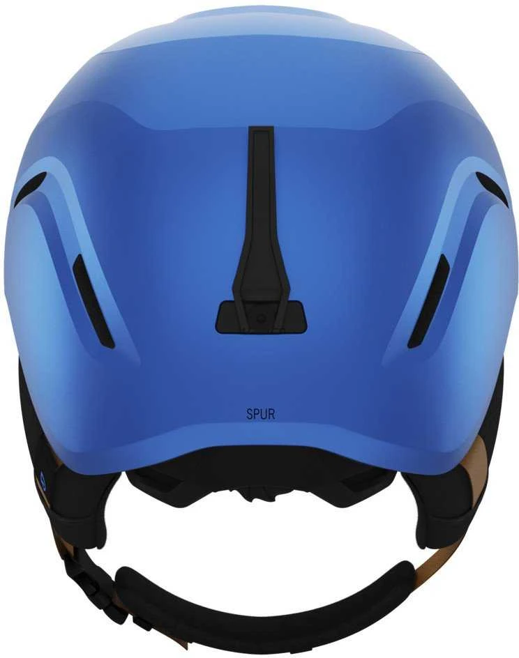 MIVIDA Kask zimowy GIRO SPUR mėlynas shreddy yeti dydis S (52-55.5 cm) (NEW 2024/2025)