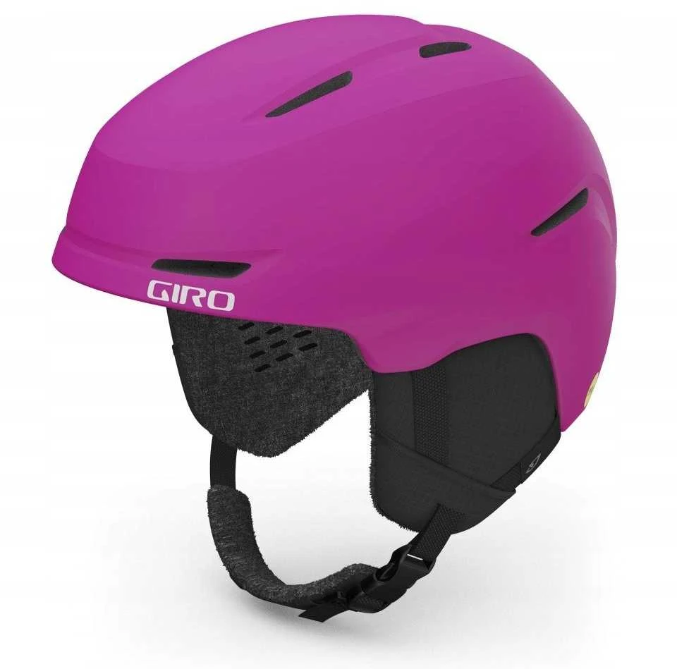MIVIDA Šalmas žieminis GIRO SPUR MIPS matinis rhodamine raudonas. XS (48.5-52cm) (NEW 2024/2025)