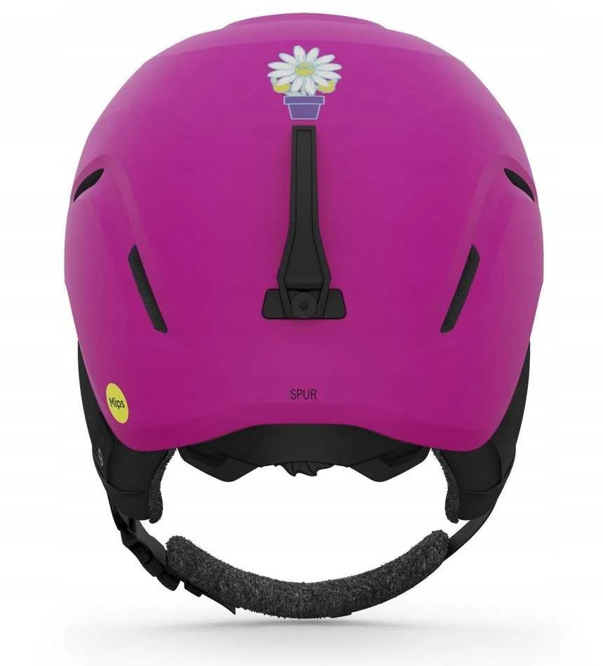 MIVIDA Šalmas žieminis GIRO SPUR MIPS matinis rhodamine raudonas. XS (48.5-52cm) (NEW 2024/2025)