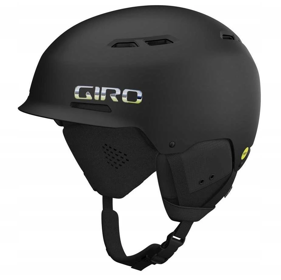 MIVIDA Šalmas žieminis GIRO TRIG MIPS matinis juodas chromas dydis L (59-62,5 cm) (NAUJAS 2024/2025)