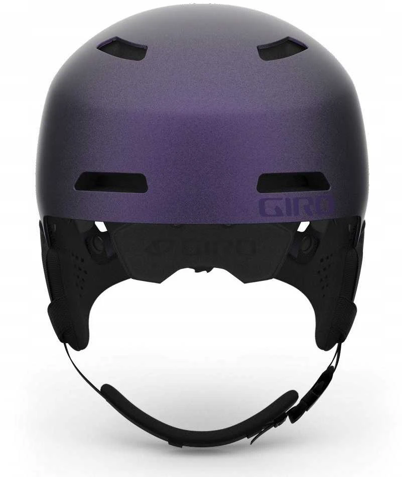 MIVIDA Kask zimowy GIRO LEDGE FS matte juodas / violetinė pearl dydis S (52-55.5 cm) (NEW 2023/2024)