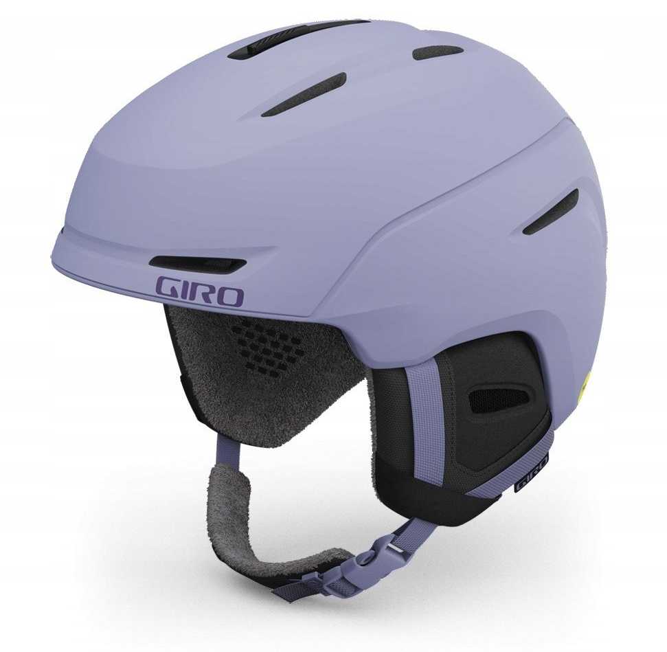 MIVIDA Žieminis šalmas GIRO AVERA matte lilac dydis S (52-55.5 cm)