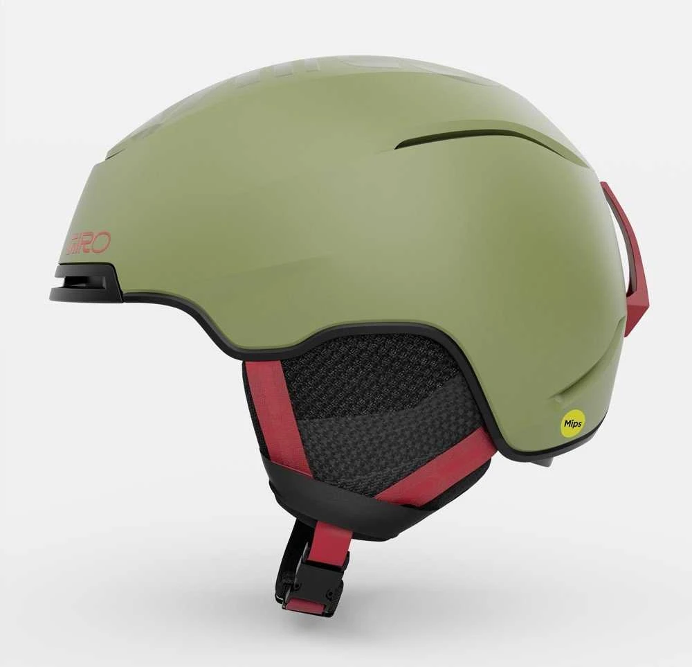 MIVIDA Šalmas žieminis GIRO JACKSON MIPS matinis fluorescencinis žalias dydis M (55.5-59 cm) (NAUJAS 2025/2026)