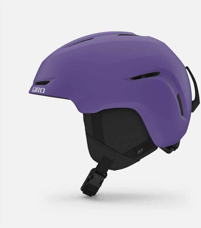 MIVIDA Žieminis šalmas GIRO SPUR matinės violetinės spalvos XS dydis (48.5-52cm) (NAUJIENA 2023/2024)