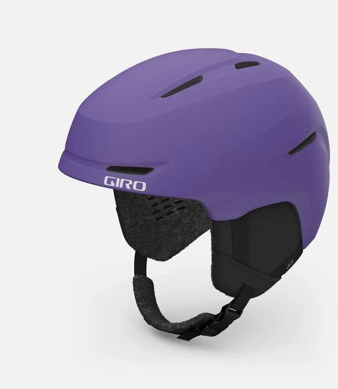 MIVIDA Žieminis šalmas GIRO SPUR matinės violetinės spalvos XS dydis (48.5-52cm) (NAUJIENA 2023/2024)