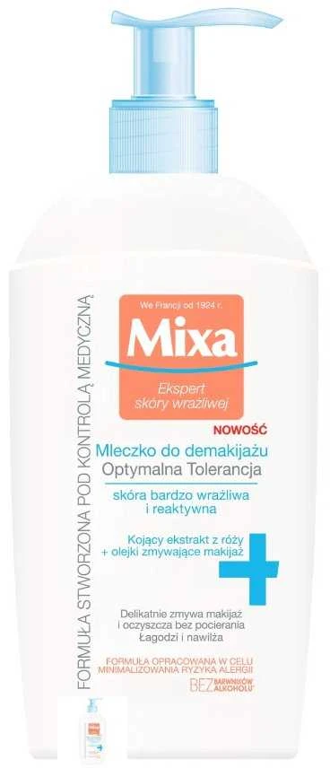 MIXA Optimal Tolerance valomasis micelinis pienelis jautriai odai, 200 ml