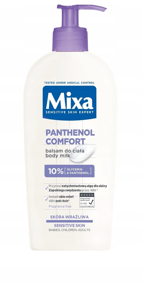 Mixa Atopiance Calming Body Balm raminantis kūno losjonas, 400 ml